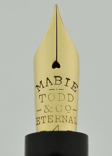 MABIE TODD SWAN エターナル レバーフィラー万年筆　デンンン Mabie Todd Swan Eternal Desk Fountain Pen (1920s) - Jade Green w